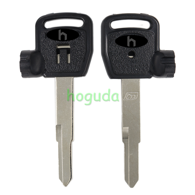 For KYMCO Motorcycle transponder key blank with right key blade