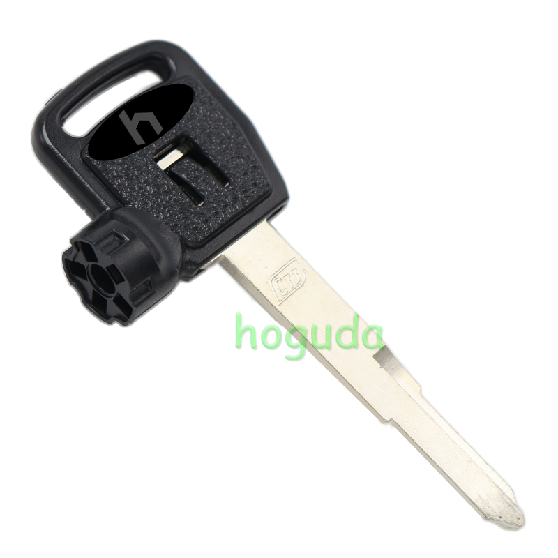 For KYMCO Motorcycle transponder key blank with right left blade