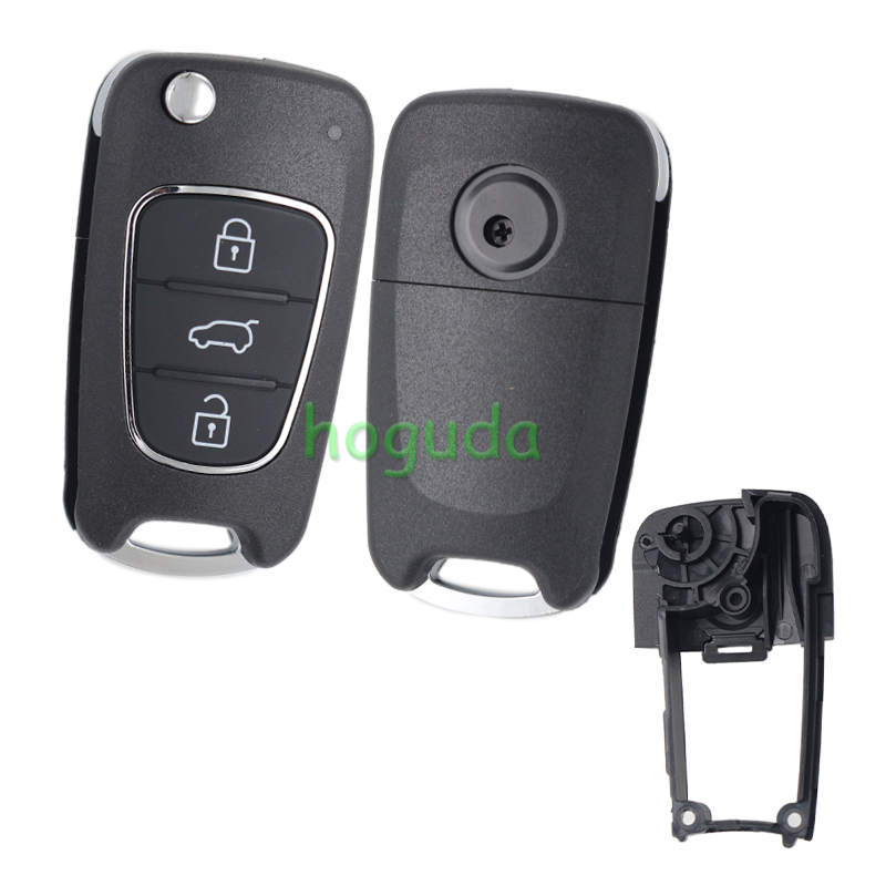 KEYDIY  3 button B04 remote key shell without key blade
