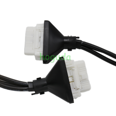 For Toyota 8A-BA 4A chip key has been added with a multi-functional wiring harness suitable for Toyota remote control matching