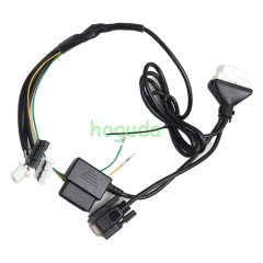 For Toyota 8A-BA 4A chip key has been added with a multi-functional wiring harness suitable for Toyota remote control matching