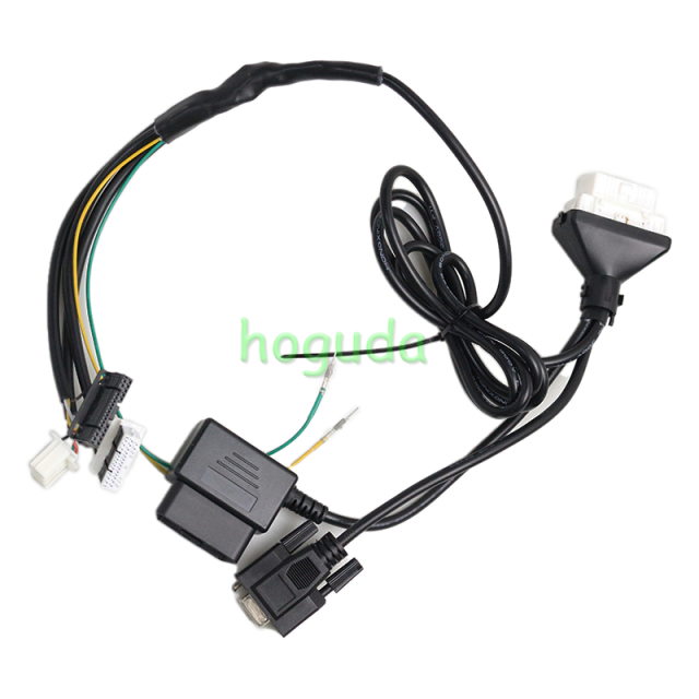 For Toyota 8A-BA 4A chip key has been added with a multi-functional wiring harness suitable for Toyota remote control matching