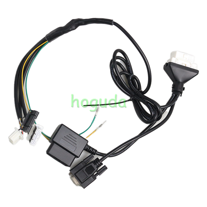 For Toyota 8A-BA 4A chip key has been added with a multi-functional wiring harness suitable for Toyota remote control matching