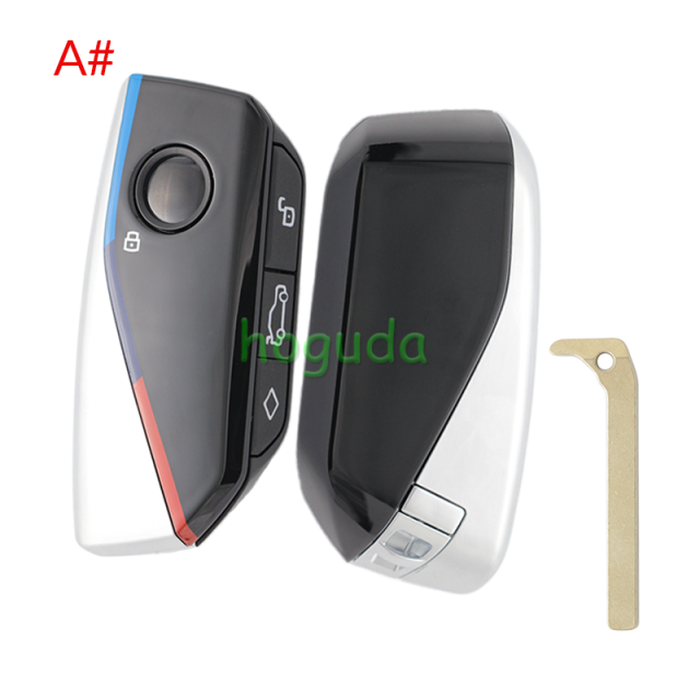 For BMW 4 button FEM BDC CAS4 CAS5 smart key shell