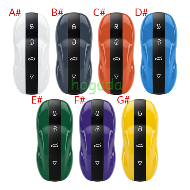 KEYDIY ZB71 ZB71-4 SMART KEY（Amber Yellow）smart key Universal KD Smart Key Remote for KD-X2 KD-X4 KD-MAX Car Key Remote Fit More than 2000 Models