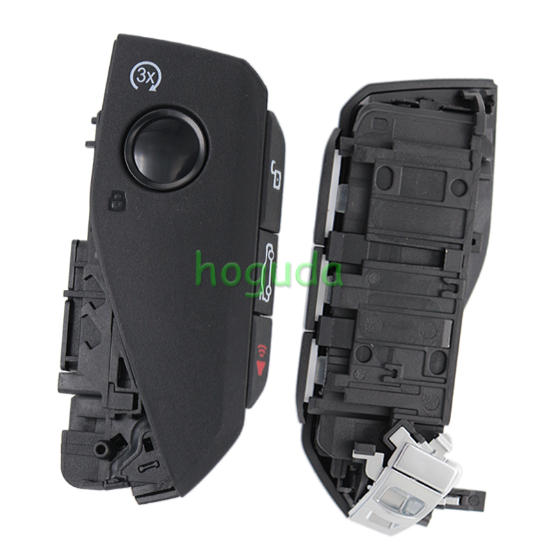 For BMW 4 button FEM BDC CAS4 CAS5 smart key shell with 3x button