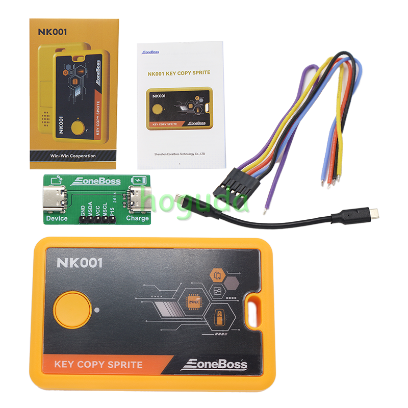 EoneBoss NK001 True Plug &amp; Play:Simple setup, zero complicated leamingMobile Control:Full management right at your iOS/Android smartphoneNXP Specialized:Designed for all NXP smart keys, OEM &amp; aftermarket compatible