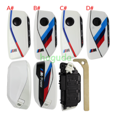 For FEM BDC CAS4 CAS5 smart key shell white color