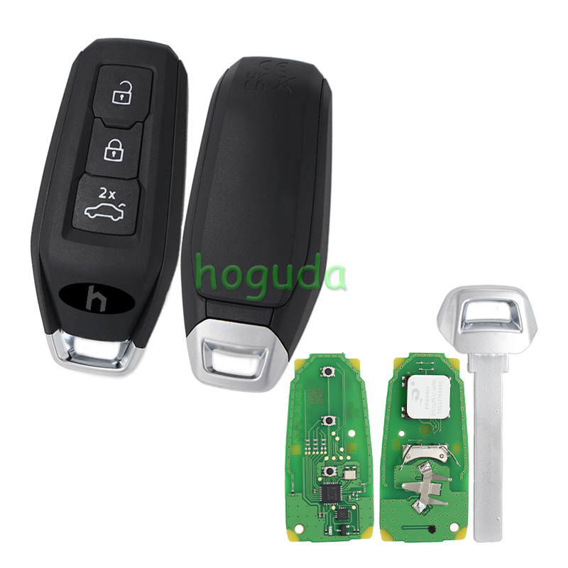 For KYDZ Audi 5C smart key with 433mhz MQB49 chip without UWB function