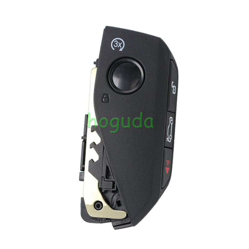 For BMW 4 button FEM BDC CAS4 CAS5 smart key shell with 3x button
