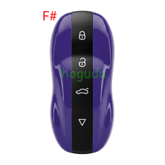 KEYDIY ZB71 ZB71-4 SMART KEY（Amber Yellow）smart key Universal KD Smart Key Remote for KD-X2 KD-X4 KD-MAX Car Key Remote Fit More than 2000 Models