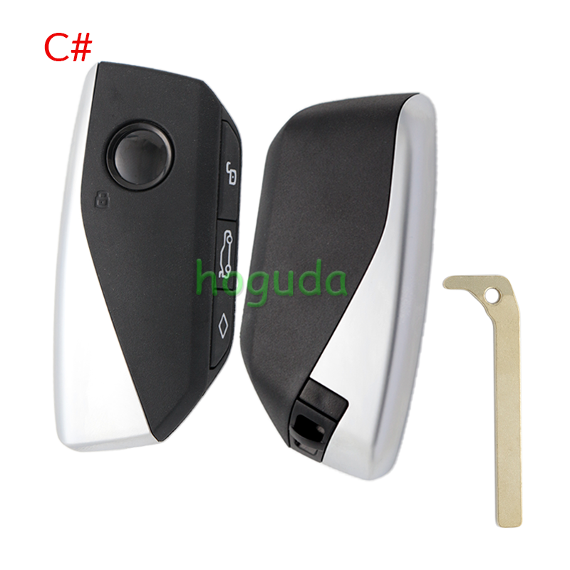 For BMW 4 button FEM BDC CAS4 CAS5 smart key shell