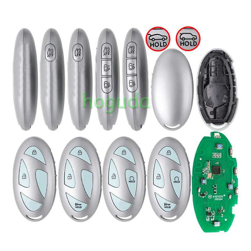 KEYDIY ZB72 smart key For Hyundia smart style Universal KD Smart Key Remote for KD-X2 KD-X4 KD-MAX Car Key Remote Fit More than 2000 Models