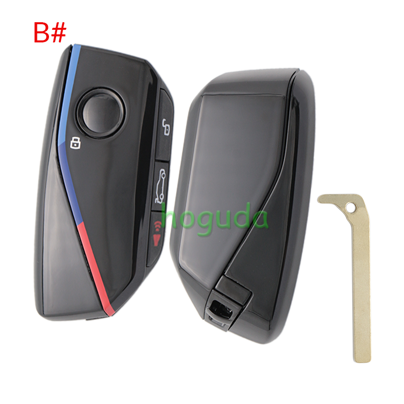 For BMW 4 button FEM BDC CAS4 CAS5 smart key shell