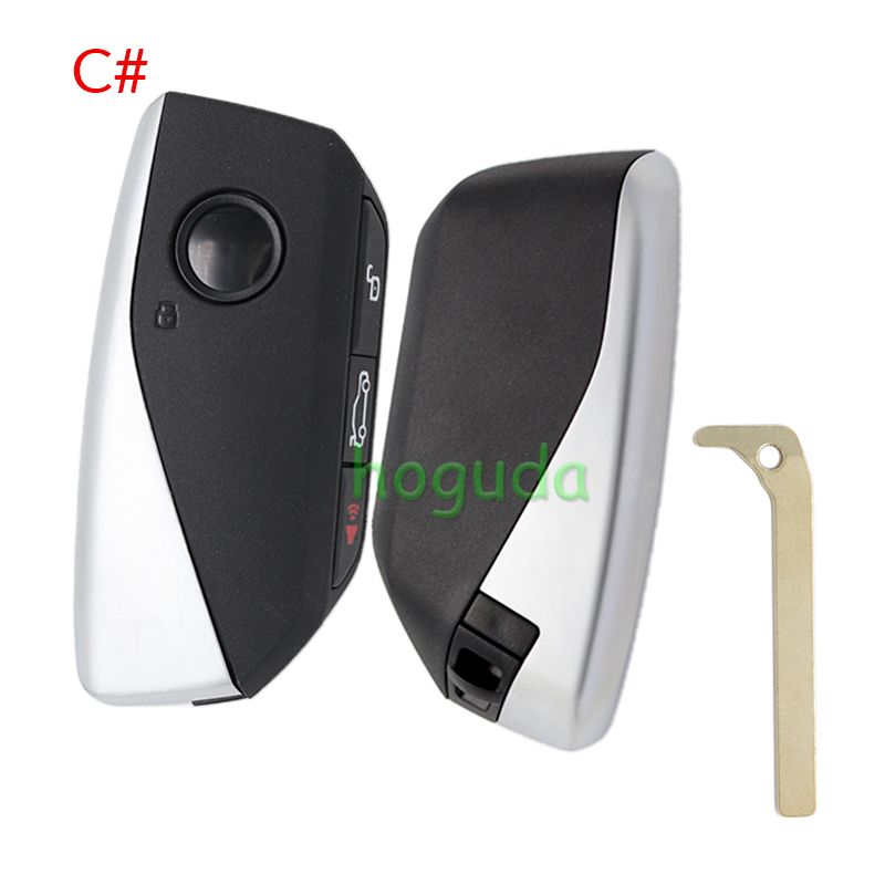 For BMW 4 button FEM BDC CAS4 CAS5 smart key shell