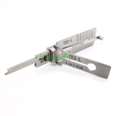 Original LISHI  2-in-1 TE2-L Decoder for Locksmith Repairing Tools 2-in-1 Residential Pick &amp; Decoder