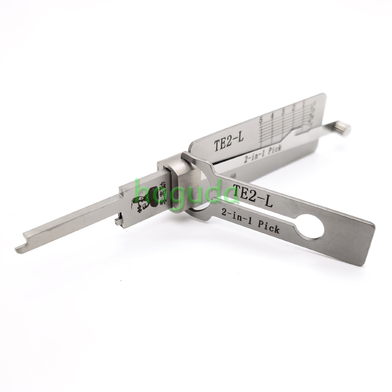 Original LISHI  2-in-1 TE2-L Decoder for Locksmith Repairing Tools 2-in-1 Residential Pick &amp; Decoder