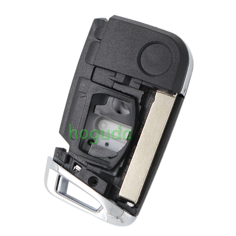 For VW MQB 3 button remote key shell with HU66/HU162T Blade ,The pin hole like the original key shell