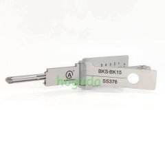 Lishi Tool BKS-BK15 SS376 2 in 1 lock pick lishi style lock pick 2 in 1 tool