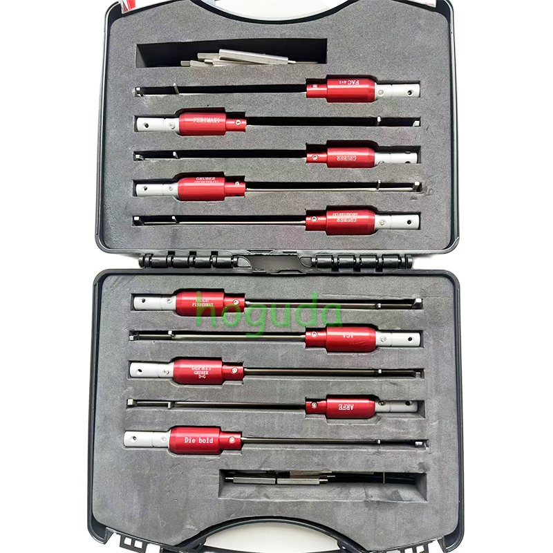 HONEST 10PCS Safety Blade Flag Stick Locksmith Tool quick opening tool lock pick set