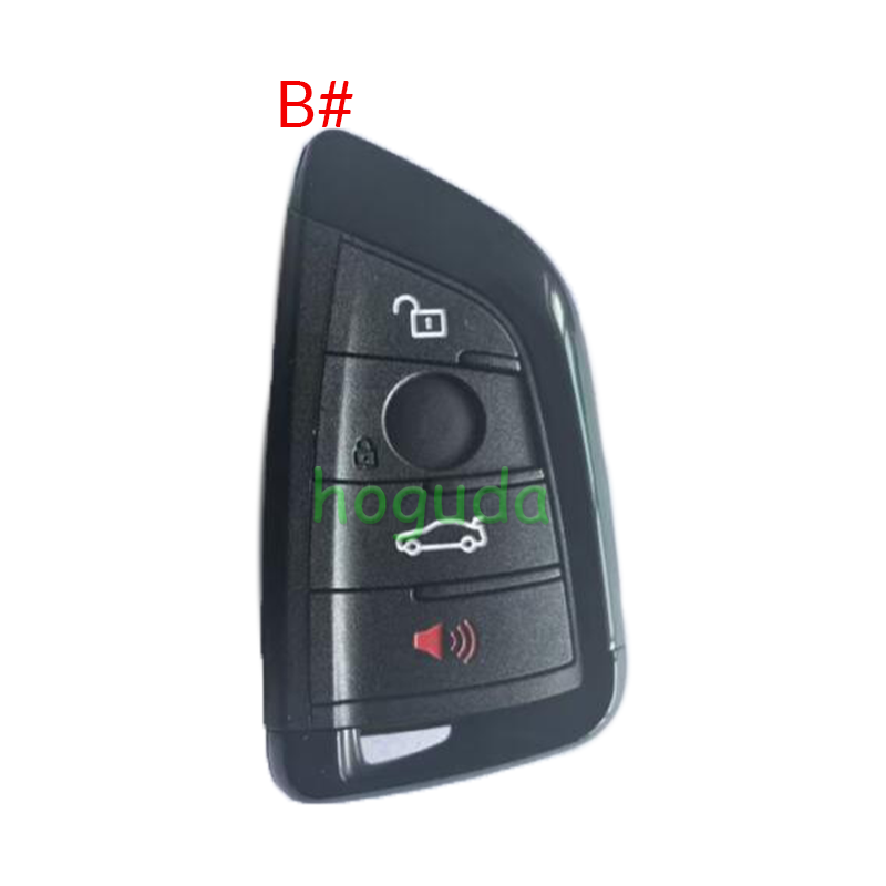 For high quality black color BMW G Series 4 button Car Remote Key Shell