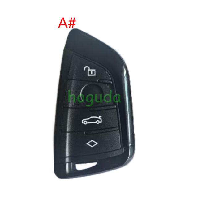 For high quality black color BMW G Series 4 button Car Remote Key Shell