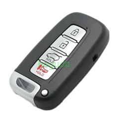 For hyundai 4 button remote key blank