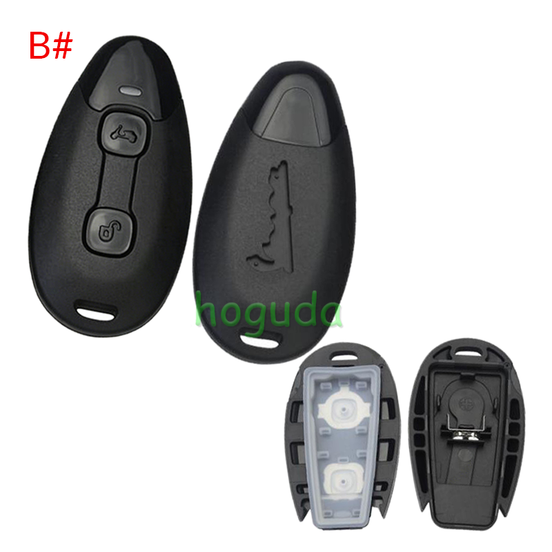For Piaggio 2 button motorcycle key blank