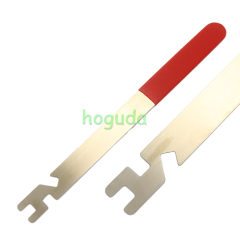 Fingerprint lock blade locksmith repair tool electronic lock door handle panel auxiliary repair stainless steel blade
