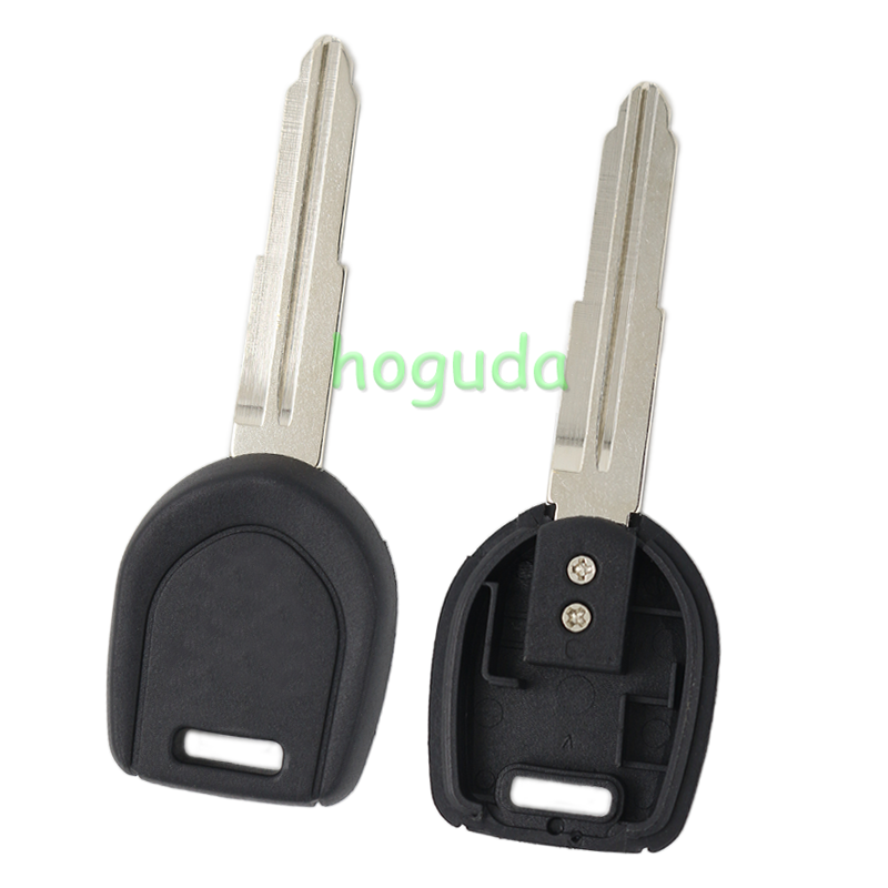 For Mitsubishi transponder Key shell with left and right blade without logo A# left blade B# right blade