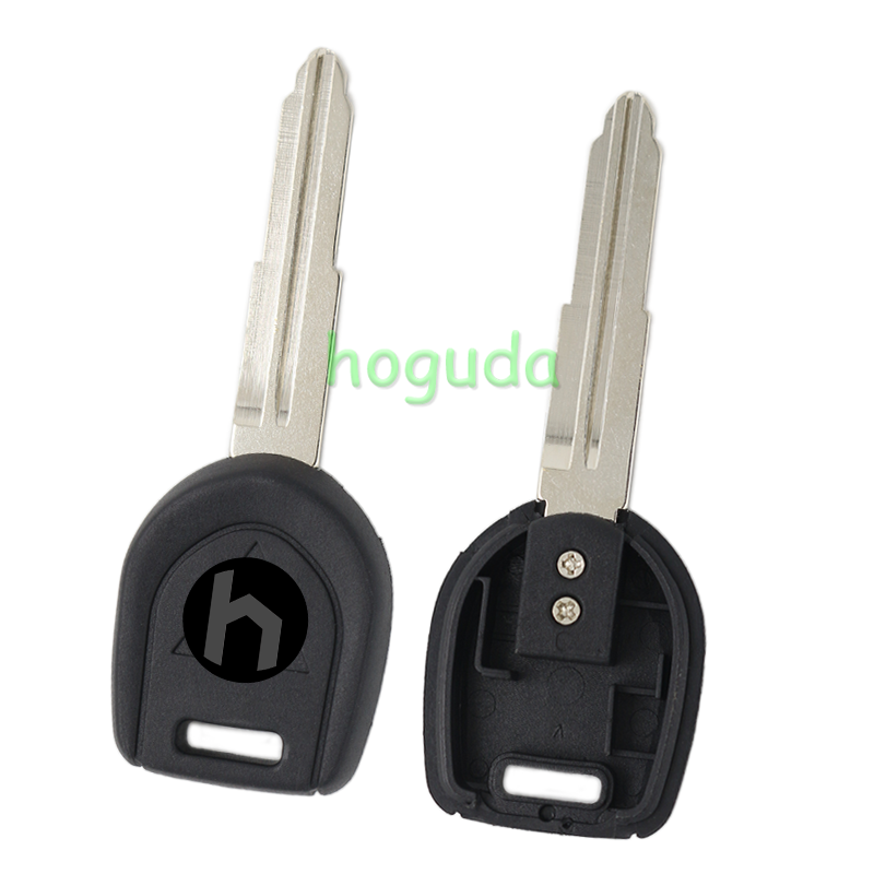 For Mitsubishi transponder Key shell with left and right blade A# left blade B# right blade