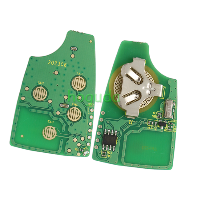 For Chevrolet 4 button remote key with 434mhz