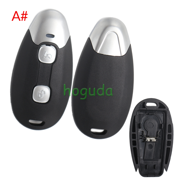 For Piaggio 2 button motorcycle key blank without logo