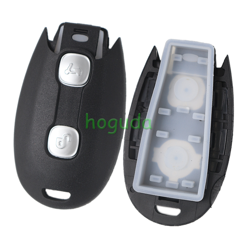 For Piaggio 2 button motorcycle key blank without logo