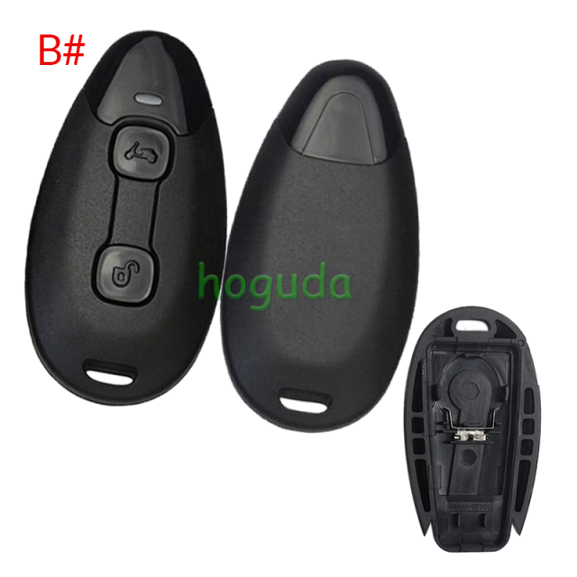 For Piaggio 2 button motorcycle key blank without logo