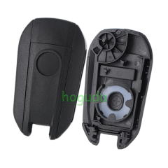 For Peugeot 3 button remote  Key Shell with VA2 307 blade EU version