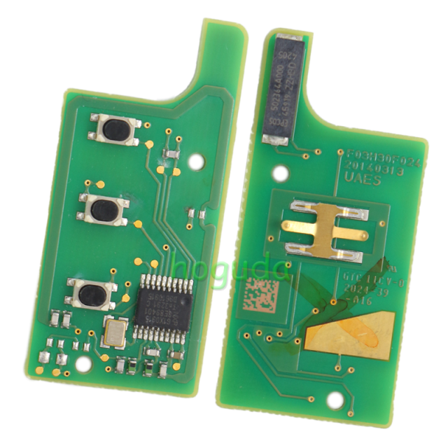 For Chevrolet Captiva 3 button remote key with 433.92MHz ASK PCF7961X ID47 Chip P/N:23611464