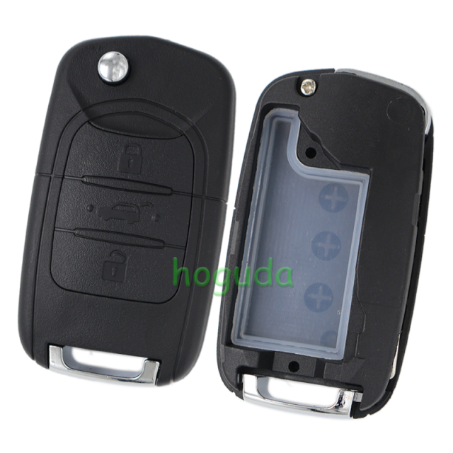 For Chevrolet Captiva 3 button remote key with 433.92MHz ASK PCF7961X ID47 Chip P/N:23611464