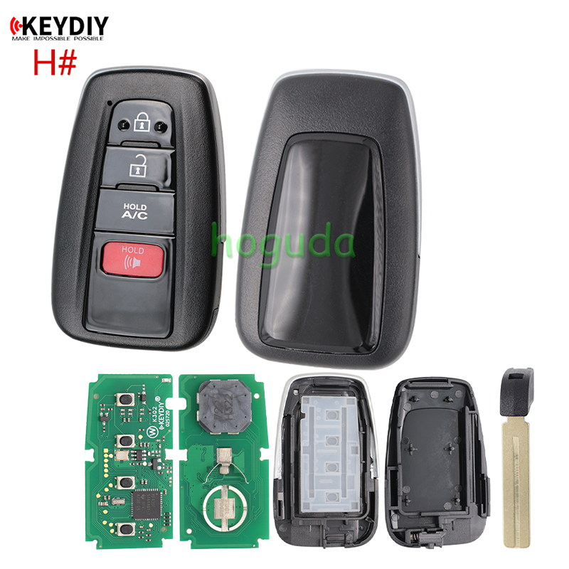 KEYDIY TB01-4 button KD Smart Key Universal Remote Control with 8A chip for Toyota Corolla RAV4 Camry/Lexus