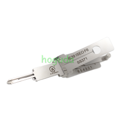 Lishi Tool  ISEO F6 SS371 2 in 1 lock pick lishi style lock pick 2 in 1 tool