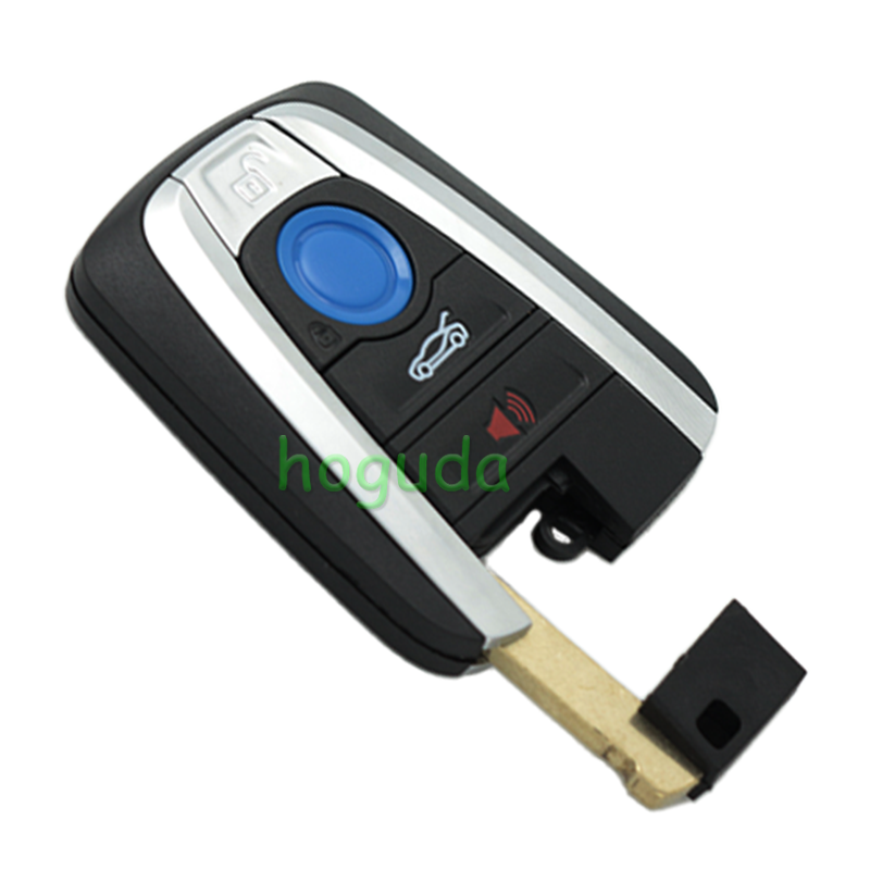 For BMW 3 button remote key with 433MHz Chip:Hitag3 ID49 Chip FCC ID: NBGIDGNG1