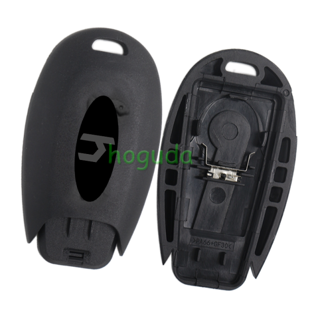 For Vespa 2 button Keyless Go remote key with 4A Chip NCF29A 433MHz Fsk