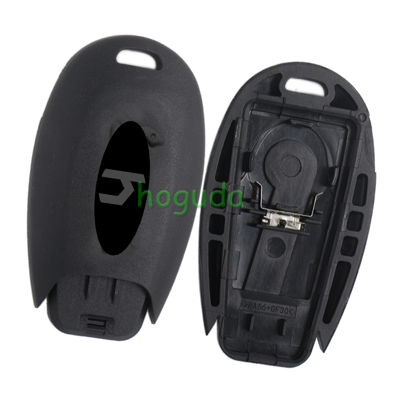 For Vespa 2 button Keyless Go remote key with 4A Chip NCF29A 433MHz Fsk