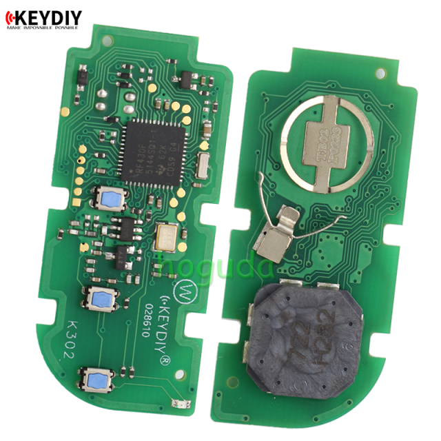 KEYDIY TB02-4 smart remote key with 8A chip,please choose the key style