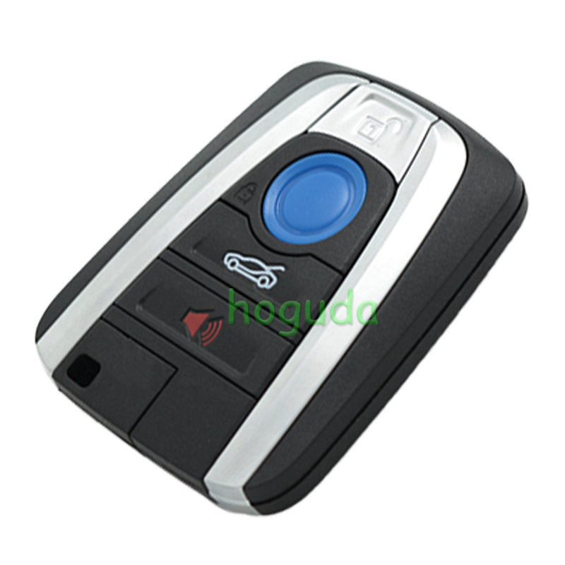 For BMW 3 button remote key with 433MHz Chip:Hitag3 ID49 Chip FCC ID: NBGIDGNG1