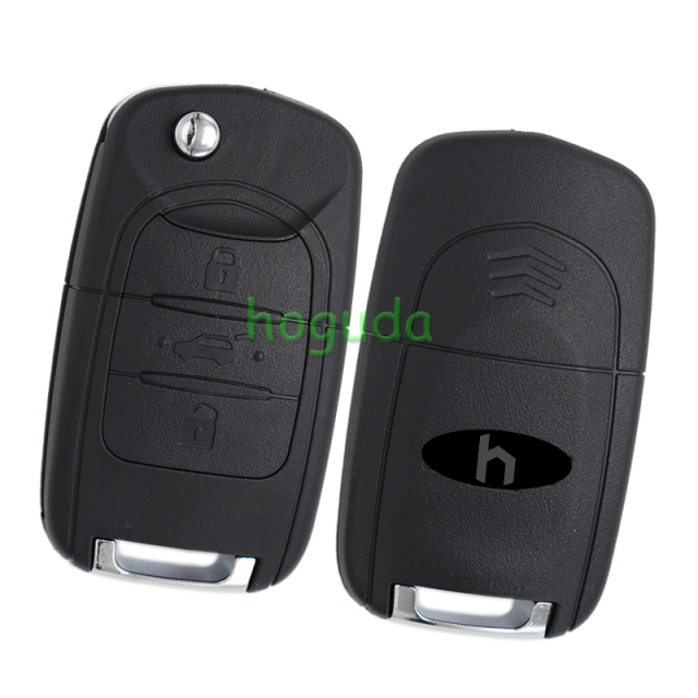 For Chevrolet Captiva 3 button remote key with 433.92MHz ASK PCF7961X ID47 Chip P/N:23611464