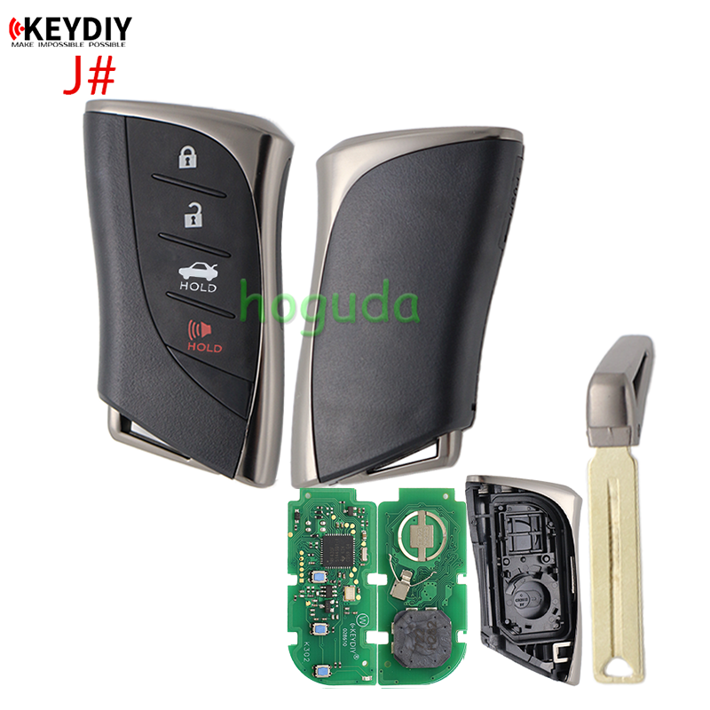 KEYDIY TB02-3 smart remote key with 8A chip,please choose the key style