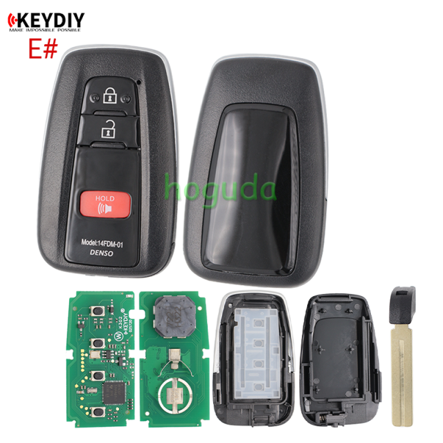 KEYDIY TB01-4 button KD Smart Key Universal Remote Control with 8A chip for Toyota Corolla RAV4 Camry/Lexus