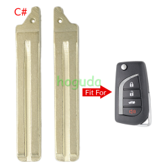 For Toyota remote key blade