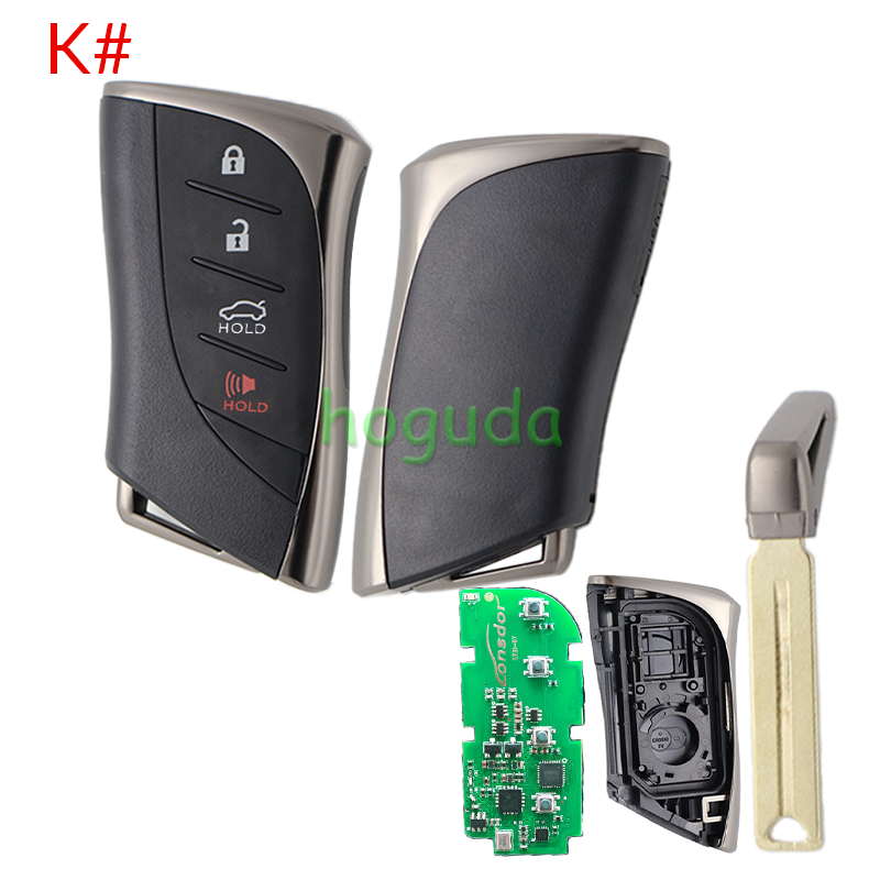 Lonsdor smart key LT21-07 for the LATEST Lexus 8A-B6 2025+ smart key!